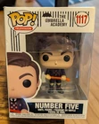 Funko POP! Television Umbrella Academy Number Five #1117 Vinyl Figure DAMAGED