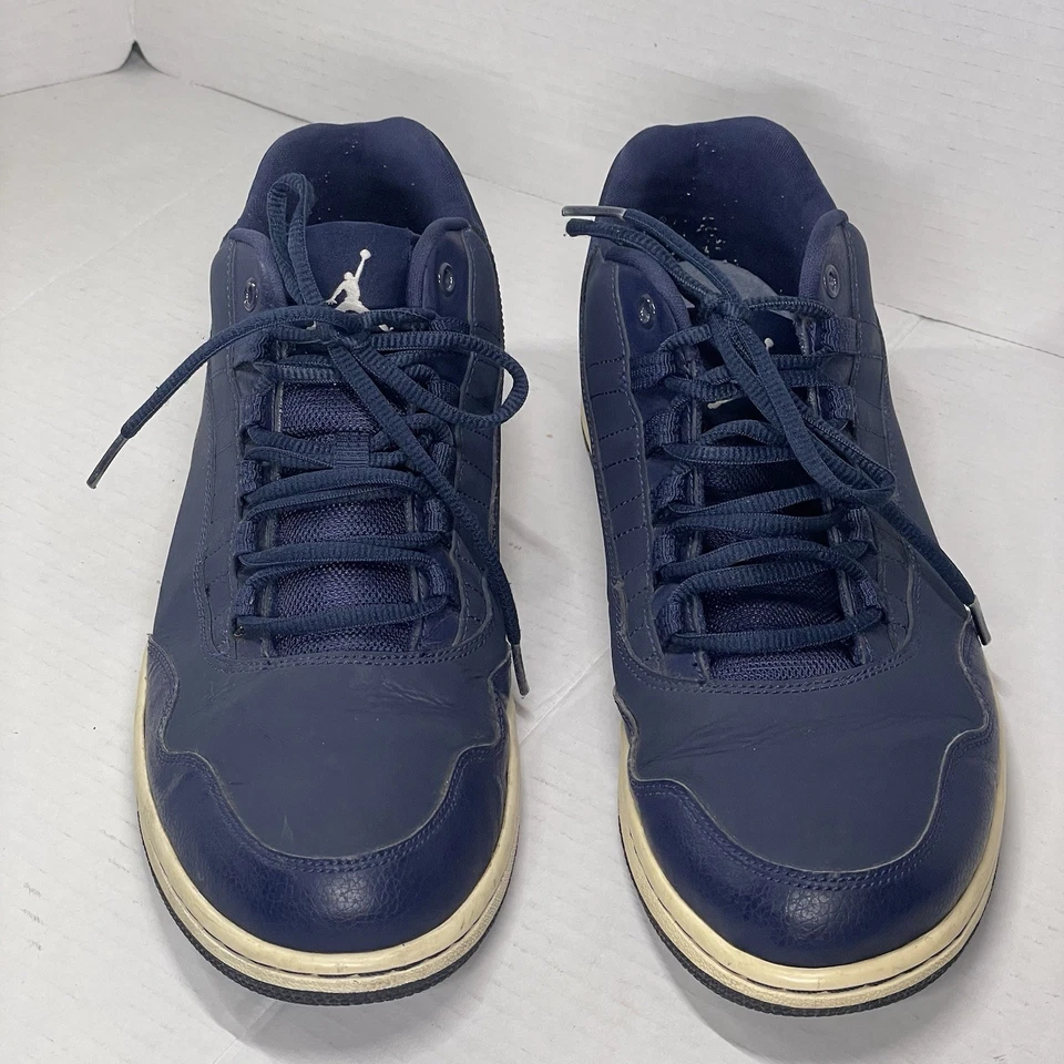 耐克男式 Air Jordan Executive 低帮运动鞋海军蓝 11 篮球运动 — 第 3/4 张图片