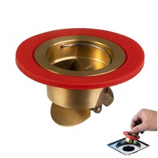 2Pcs Downspout Universal Brass Floor Drain core Shower Floor Drain backflow P...