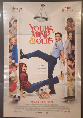 Yours, Mine & Ours Original Movie Poster 27x40 Double-sided One Sheet Rolled
