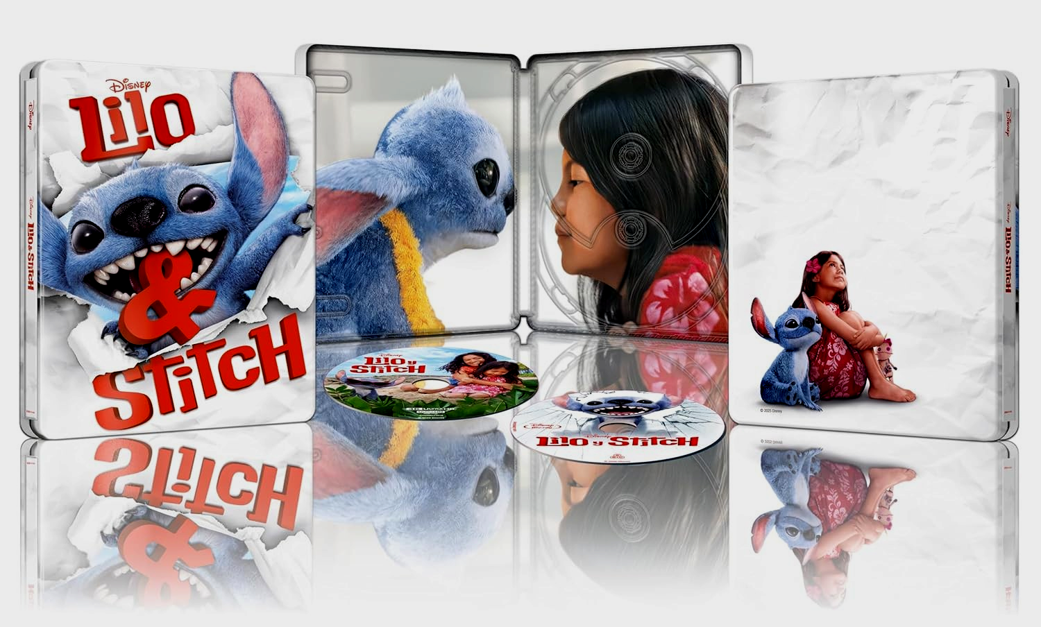 Default Constructor Lilo Y Stitch (2025) - Steelbook Uhd + Blu-Ray - Imagen 2
