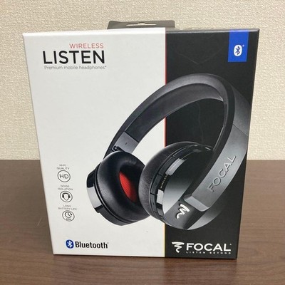 Focal   Listen Wireless Bluetooth Black Headphones