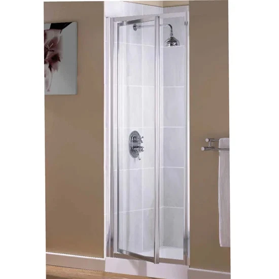 Aqualux 800mm Pivot Shower Door Chrome Finish Frame Elite Xtra