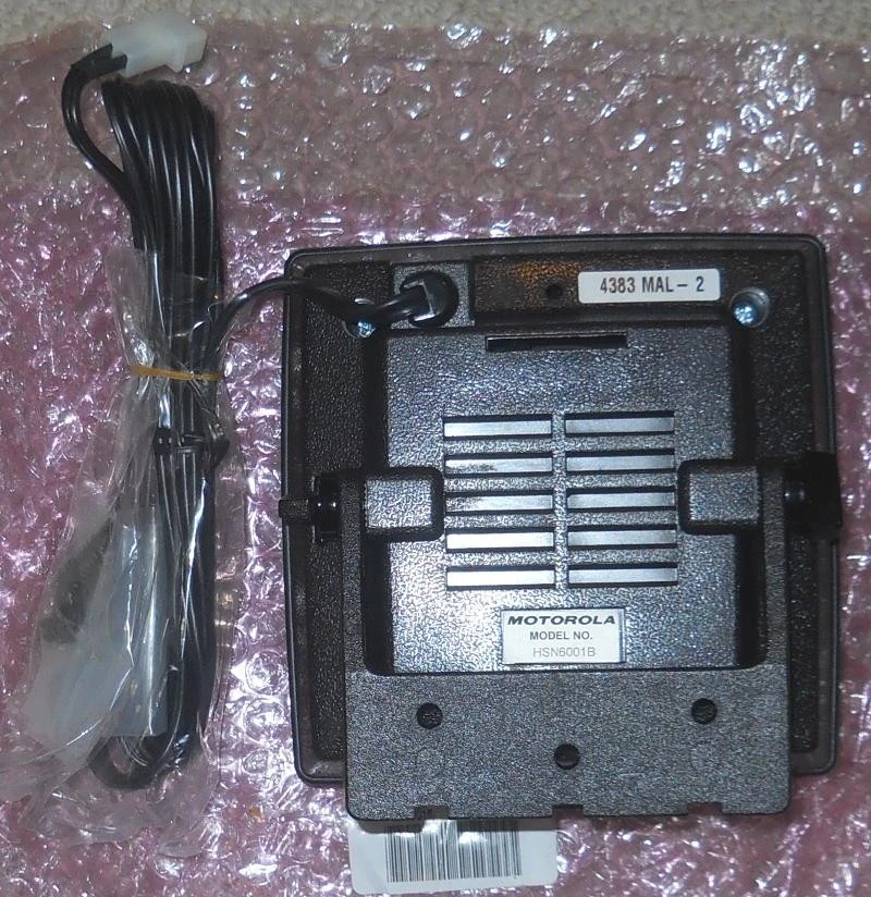 Altavoz externo Motorola resistente a la intemperie HSN6001 HSN6001B NUEVO DE STOCK/con SOPORTE Foto 2 de 4