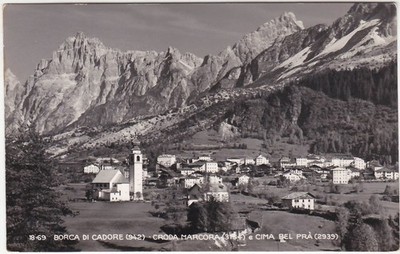 BORCA DI CADORE - BELLUNO - CRODA MARCORA AND TOPA BEL PRA' - TRAVEL -27929-