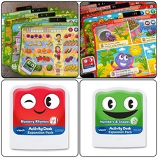 V-Tech Touch Learn Activity Desk Deluxe Expansion Pack - 8 Double Sided Pages