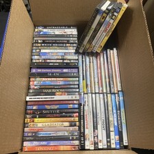 60 DVD Movies TV Shows Wholesale Lot Assorted Bulk Bundle w/cases FREE SHIP