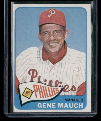 1965 Topps #489 Gene Mauch NM
