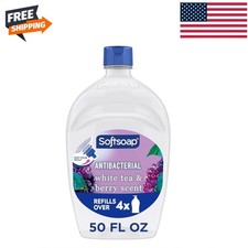 Softsoap Antibacterial Hand Soap Refill White Tea Berry 50 fl oz