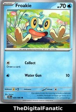 Froakie 020/086 2026 Pokémon TCG Chaos Rising