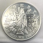 1989-D Congress Bicentennial Uncirculated Silver dollar - 90% Silver
