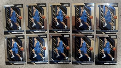 2018 Panini Prizm Jalen Brunson RC Rookie #250 Huge Lot 10 Card NY KNICKS FMVP B