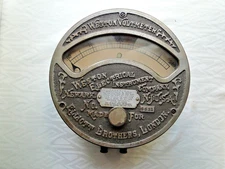 Rare Antique Weston Electrical Instrument Co 1899 Voltmeter