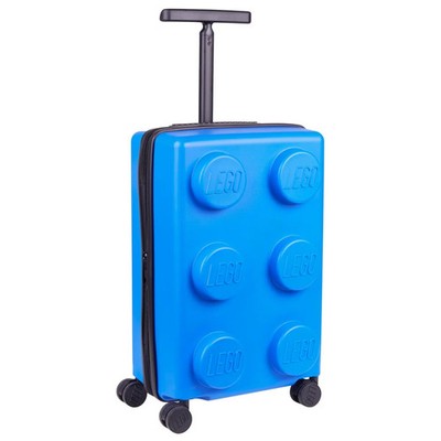 BLUE RED LEGO KIDS CHILDRENS LUGGAGE SET WHEELED SUITCASE CARRYON & BACKPACK NEW