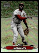 2024 Topps Stadium Club Chrome Refractor Bob Gibson #202