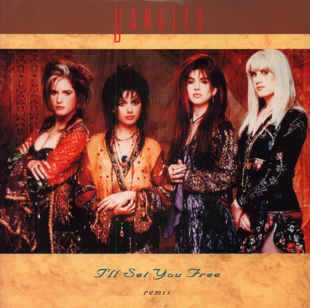Bangles I'll Set You Free 7"" vinyl UK Cbs 1988 pic sleeve BANGS7