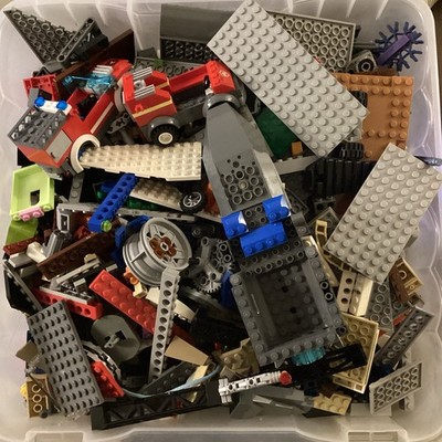 Lego Mixed Lot 3.5 Pounds A Variety Of Sizes