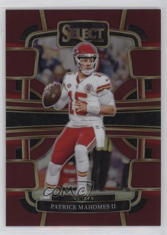 2023 Panini Select Concourse Maroon Prizm 17/149 Patrick Mahomes II #49 6e0