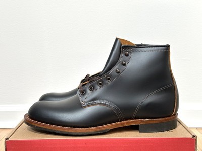 Red Wing Shoes 9060 Flatbox Beckman Black Klondike Boots Mens 10.5