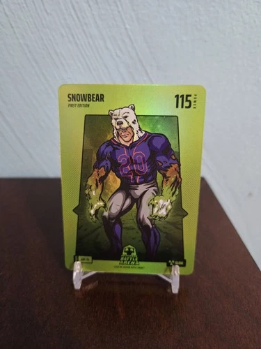 Bo Jackson Battle Arena Snowbear Green Battlefoil Glow Power 115 GBF-74