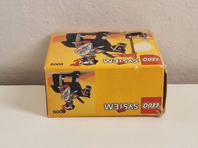 Lego vintage set System Castle 6009 Black Knight, with box and instructions