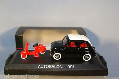 VITESSE FIAT 500 1957 BLACK + VESPA BEEHIVE MIB RARE RARE! | eBay