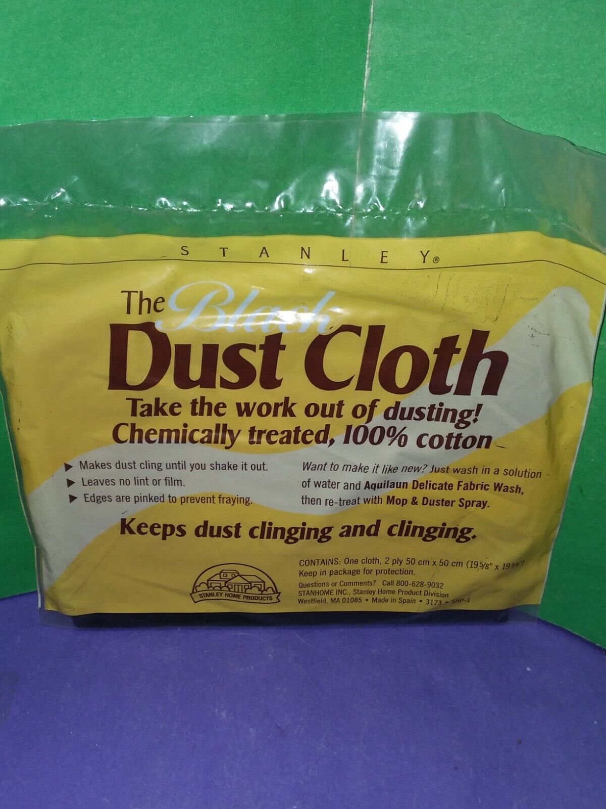 4 Max 51% OFF Pack NOS Stanley Home Products Large Cloth Treated Size Inventory cleanup selling sale Dust