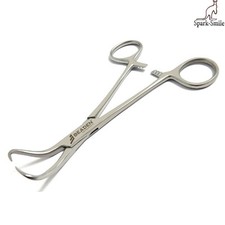 Hemostat Surgical Dental Backhaus Towel Clamp Forcep Curved Locking Plier 13.5cm