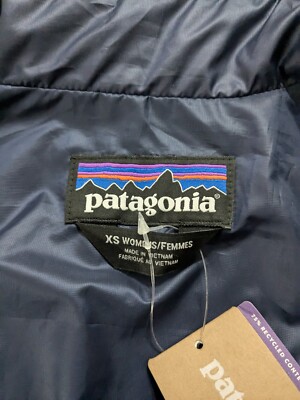 NWT Patagonia Nano Puff Vest Full Zip 84247 Women's XS Embroidered