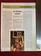 Portland Blazers Kermit Washington 2-page 1979 Print Article