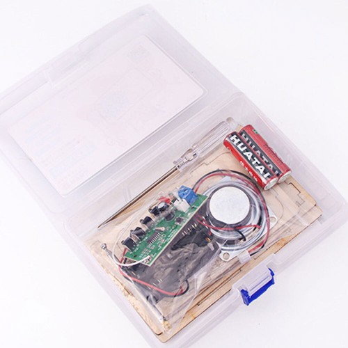 Science Experiment DIY Radio Model Wood Craft Kits Creative Assembly 3D Puzzle B - Picture 15 of 17