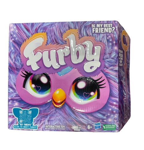 Hasbro Furby Purple Interactive Plush Toy 600+ Responses Voice Activated - New