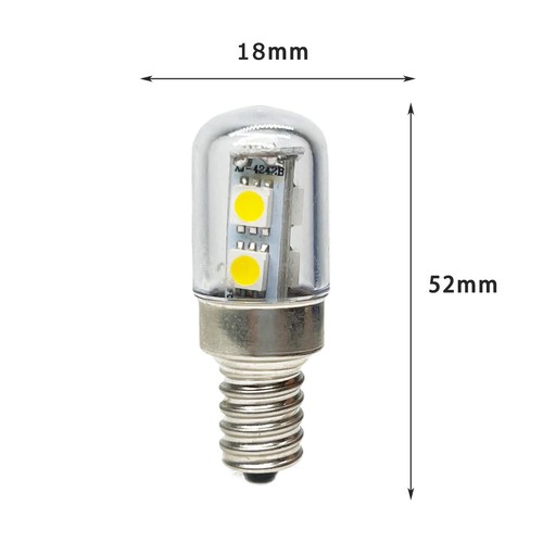 Mini LED Light Bulbs E12 E14 E17 B22 SMD Filament Fridge Oven Microwave Lamp - Picture 21 of 65
