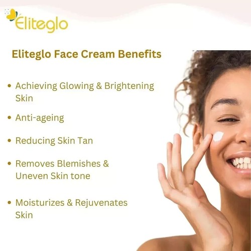 Eliteglo Cream For Glowing Brightening & Blemish Free Clear Skin 15gm Kojic Acid - 第 8/8 張圖片