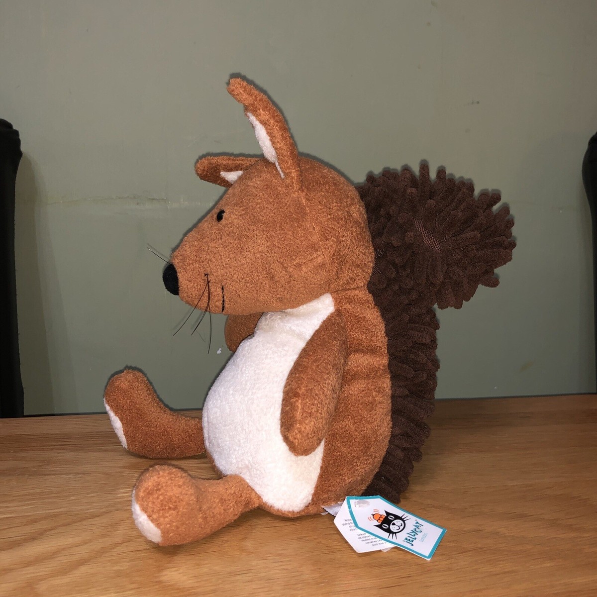 Jellycat “I am Noodle Squirrel” Woodland Animal Rare Soft Toy With Original  Tags