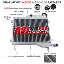 Pour Yamaha TZR250 1KT TZR 250 Aluminium Amélioré Courses Moto Radiateur