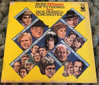 Jack Parnell And His Orchestra - More TV Times Top TV Themes - Org UK LP in P/S