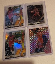 2019-20 Optic Jrue Holiday Express Lane Silver Mosaic Pink Cameo and base lot 4