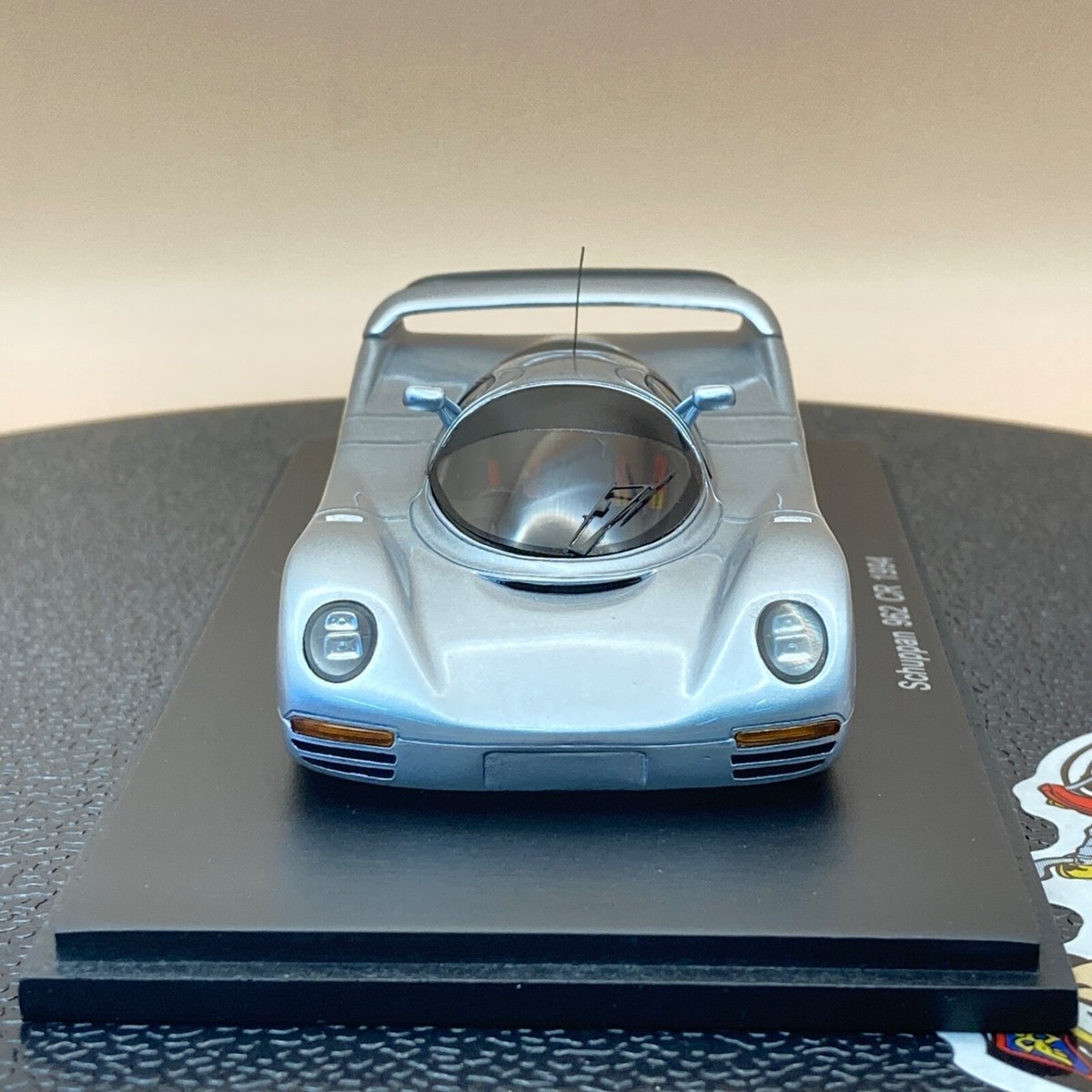 Spark 1/43 Schuppan 962 CR 1994 Silver Resin Two seater Spark 1/43 Schuppan 962 CR 1994 Silver Resin Two seater