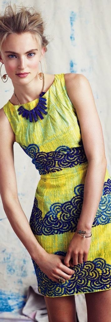 $188 NWT Anthropologie Azure Scroll Dress 0 by Tabitha | eBay $188 NWT Anthropologie Azure Scroll Dress 0 by Tabitha | eBay