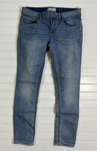Free People Skinny Jeans Denim Low Rise Womens Size 27 Light Wash