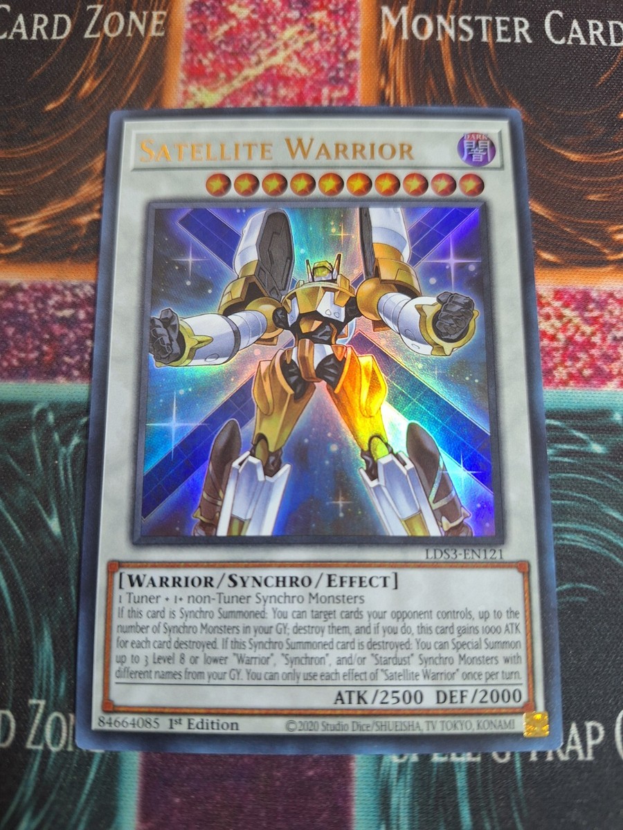 Yu-Gi-Oh! Satellite Warrior LDS3-EN121 Ultra Rare 1st Edition Near Mint | eBay Yu-Gi-Oh! Satellite Warrior LDS3-EN121 Ultra Rare 1st Edition Near Mint | eBay