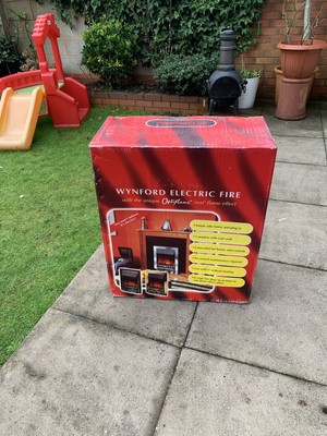Dimplex Wynford Chrome Electric Fire 2KW WYN20CH, 2KW Fire | eBay
