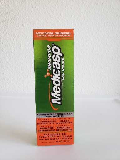 Medicasp Original Strength Coal Tar Gel Anti-Dandruff Medicated Shampoo 6 fl oz