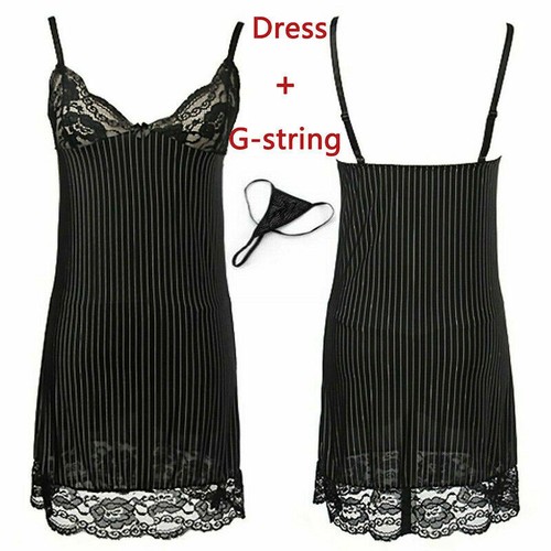 Floral Bodystocking Stockings Bodysuit Babydoll Fishnet Sleepwear Lingerie Dress - Picture 327 of 402