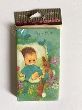 Vintage BUZZA CARDOZA Set of 10 Cards/ Envelopes BIRTH ANNOUNCEMENTS New  