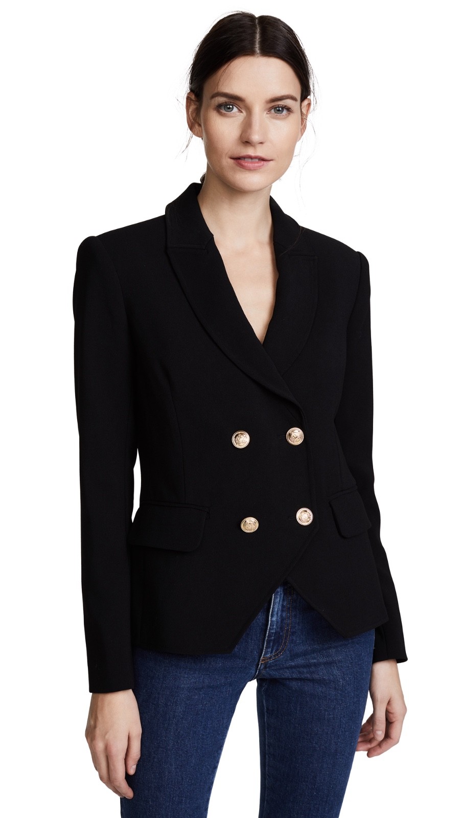 smythe not a double breasted blazer