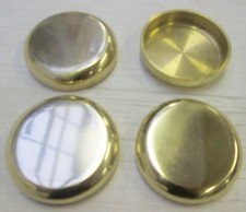 SOLID BRASS Polished brass castor Caster cups Coasters Floor GLIDES Furniture