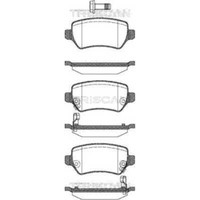 Triscan BremsbeläGe Hinten FüR Opel Corsa C Meriva KIA Venga Cee'd Sportswagon