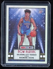 2023 NBA Hoops Ousmane Dieng Now Playing Silver Holo RC Olkahoma City Thunder